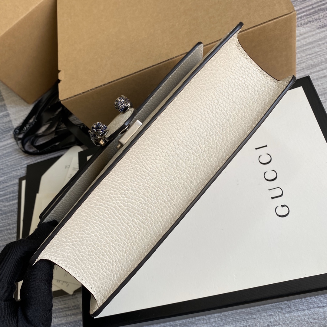 Gucci Dionysus Small Shoulder Bag 499623 White